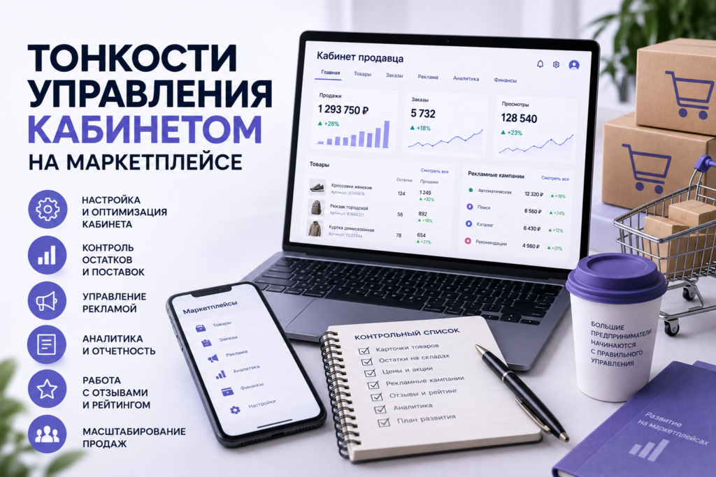 Тонкости управления кабинетом на маркетплейсе: что важно знать селлеру