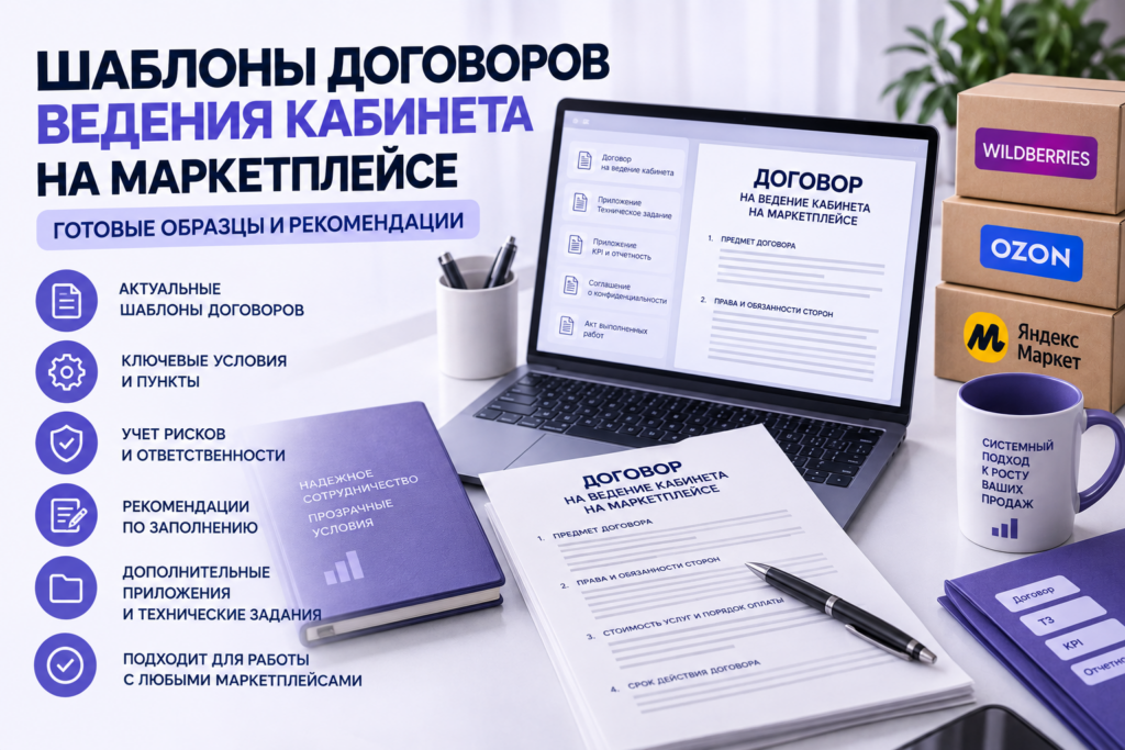 Шаблоны договоров для ведения кабинета на маркетплейсе: на что смотреть