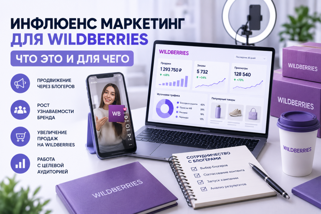 Инфлюенс-маркетинг для Wildberries: что это и для чего применяется