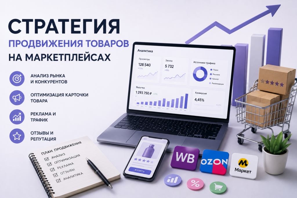 Стратегия продвижения товаров на популярных маркетплейсах